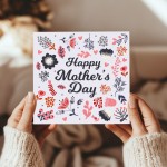 Mum Mothers Day Card and Heart Mother's Day Card For Mum