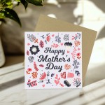 Mum Mothers Day Card and Heart Mother's Day Card For Mum