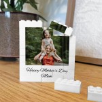 Personalised Mothers Day Gift with Customised Photo Block
