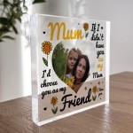 Personalised Mum Gift, Photo Plaque, Best Friend Gift, Mum Gifts