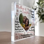 Personalised Mother And Daughter Gift Photo Plaque Mum Gift