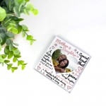 Personalised Mother And Daughter Gift Photo Plaque Mum Gift