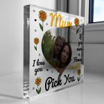 Personalised Mum Gift, Photo Plaque, Id Pick You, Mum Gifts