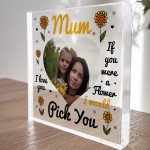 Personalised Mum Gift, Photo Plaque, Id Pick You, Mum Gifts
