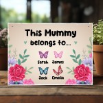 Mummy Gift For Mothers Day Gift For Birthday Mum Sign