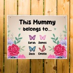 Mummy Gift For Mothers Day Gift For Birthday Mum Sign