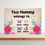 Mummy Gift For Mothers Day Gift For Birthday Mum Sign