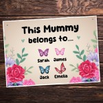 Mummy Gift For Mothers Day Gift For Birthday Mum Sign