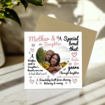 Mother And Daughter Card For Mothers Day Mum Card Daughter Card