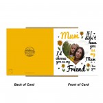Mum Card Personalised Mum Card Photo Card For Best Friend Card