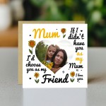 Mum Card Personalised Mum Card Photo Card For Best Friend Card