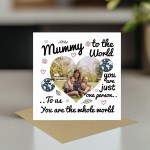 Thank You Card For Mummy Personalised Mummy Card Daughter Son