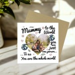 Thank You Card For Mummy Personalised Mummy Card Daughter Son