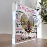 Personalised Mum Photo Plaque, To My Dear Mum Gift, Mum Gifts