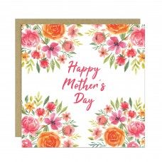 Mothers Day Card, Card For Mum, Floral Design, Card For Mum
