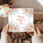Mothers Day Cards for Mum Pastel Mother's Day Card Floral