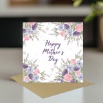 Cards for Mum Pastel Mother's Day Card Happy Mothers Day Flower