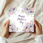 Cards for Mum Pastel Mother's Day Card Happy Mothers Day Flower