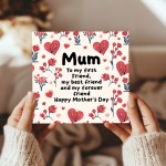 Mothers Day Card For Best Friend Card Mum Card With Envelope