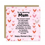 Mothers Day Card For Mum From Daughter Or Son My Forever Friend 
