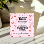 Mothers Day Card For Mum From Daughter Or Son My Forever Friend 