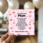 Mothers Day Card For Mum From Daughter Or Son My Forever Friend 