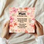 Card For Mum, Thank You Card For Mum, Mothers Day Card