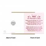 Thank You Card For Mum For Mothers Day, Thank You For Being You 