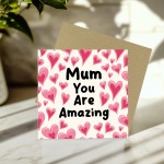 Mothers Day Card Mum Card With Envelope Mum Cards From Daughter