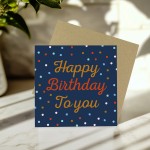 Happy Birthday To You Cards For Men With Envelope Birthday Card 