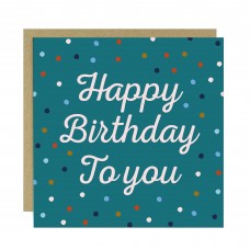 Happy Birthday To You Cards For Women With Envelope Polka Dot