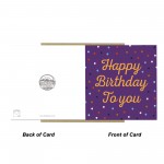 Happy Birthday To You Cards For Her With Envelope Polka Dot