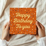 Birthday Cards For Her With Envelope Polka Dot Happy Birthday