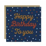 Birthday Cards For Him Pack of 2 Card Pack 145x145mm Cards