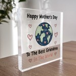 Happy Mothers Day Gift For Grandma Plaque Grandma Gifts