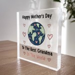 Happy Mothers Day Gift For Grandma Plaque Grandma Gifts