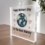 Happy Mothers Day Gift For Nanny Plaque Nanny Gifts