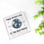 Happy Mothers Day Gift For Nanny Plaque Nanny Gifts