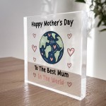 Happy Mothers Day Gift For Mum Plaque Mum Gifts From Daughter