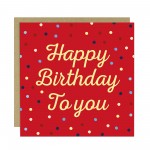 Birthday Cards For Friends Family Pack of 2 Card Pack 145x145mm