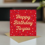 Birthday Cards For Friends Family Pack of 2 Card Pack 145x145mm
