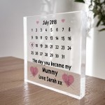 Personalised Day You Became My Mummy Gift from Daughter Son Baby