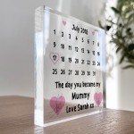Personalised Day You Became My Mummy Gift from Daughter Son Baby