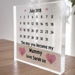 Personalised Day You Became My Mummy Gift from Daughter Son Baby