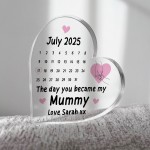 Personalised The Day You Became My Mummy Gift from Daughter Son