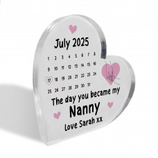 Nanny Gift from Granddaughter Personalised Nanny Mother's Day