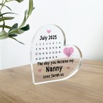 Nanny Gift from Granddaughter Personalised Nanny Mother's Day