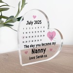 Nanny Gift from Granddaughter Personalised Nanny Mother's Day