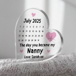 Nanny Gift from Granddaughter Personalised Nanny Mother's Day