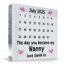 Nanny Gift Personalised Nan 1st Mother's Day Gift For Nanny